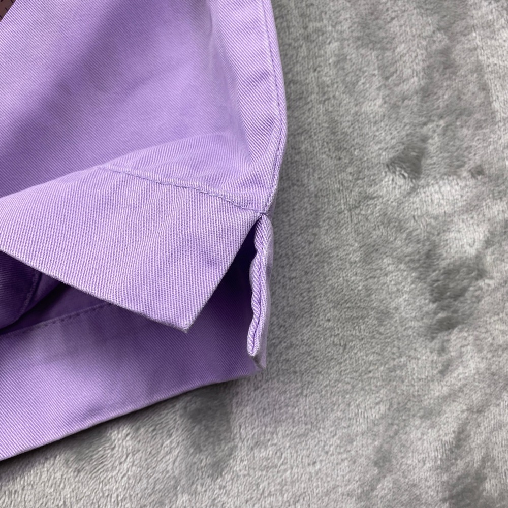 Ralph Lauren Sport Women Lavender Purple Cotton Cropped Chino Pant Sz 4 Fits 28" - Picture 4 of 10